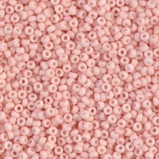 Miyuki rocailles Perlen 11/0 - Matted opaque tea rose 11-2036